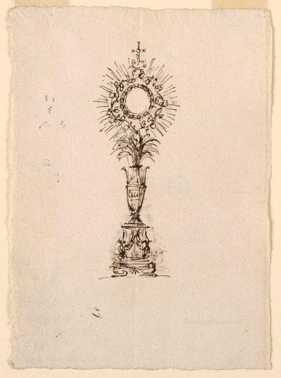 Design for a Monstrance, 1815-1830 by Unknown